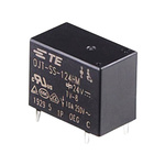 TE Connectivity PCB Mount Relay, 5V dc Coil, 10A Switching Current, SPST