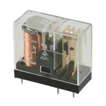 Omron PCB Mount Non-Latching Relay, 24V dc Coil, 16A Switching Current, SPDT