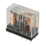 Omron PCB Mount Non-Latching Relay, 48V dc Coil, 3A Switching Current, DPDT