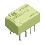 Panasonic PCB Mount Non-Latching Relay, 3V dc Coil, 46.7mA Switching Current, DPDT