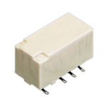 Panasonic Surface Mount Non-Latching Relay, 4.5V dc Coil, 11.1mA Switching Current, DPDT