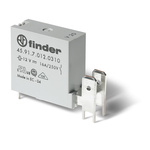 Finder PCB Mount Relay, 12V dc Coil, 16A Switching Current, SPST