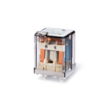 Finder Plug-In Mount Power Relay, 48V dc Coil, 16A Switching Current, SPST-NO