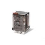 Finder Plug-In Mount Power Relay, 24V dc Coil, 16A Switching Current