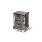 Finder Plug-In Mount Power Relay, 125V dc Coil, 16A Switching Current