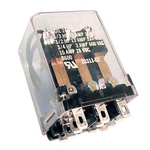 Deltrol Plug In Power Relay, 24V ac Coil, 13A Switching Current, 3PDT