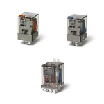 Finder Flange Mount Power Relay, 24V dc Coil, 10A Switching Current, 3PDT