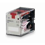 Omron Non-Latching Relay, 5A Switching Current, 4PDT