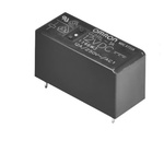 Omron PCB Mount Non-Latching Relay, 5V dc Coil, 12A Switching Current, SPST