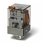 Finder Plug-In Mount Relay, 12V ac Coil, 6A Switching Current