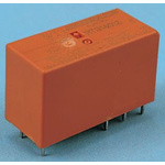 TE Connectivity PCB Mount Non-Latching Relay, 24V dc Coil, 16A Switching Current, SPST