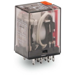 Wago Plug-In Mount Relay, 230V ac Coil, 5A Switching Current, 4PDT