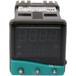 CAL 9400 PID Temperature Controller, 48 x 48 (1/16 DIN)mm, 2 Output Relay, SSD, 100 V ac, 240 V ac Supply Voltage