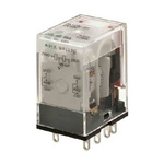 Omron Non-Latching Relay, 24V dc Coil, 5A Switching Current, DPDT