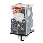 Omron Plug In Non-Latching Relay, 230V ac Coil, 10A Switching Current, 3PDT