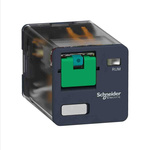 Schneider Electric Plug In Power Relay, 24V dc Coil, 10A Switching Current, DPDT