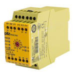 Pilz Dual-Channel Safety Switch/Interlock Safety Relay, 24V dc, 2 Safety Contacts