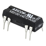 TE Connectivity PCB Mount Reed Relay, 12V dc Coil, SPST, 200V dc Max, 1 A Max, 1000Ω