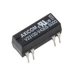 TE Connectivity PCB Mount Reed Relay, 5V dc Coil, DPST, 200V dc Max, 1 A Max, 500Ω