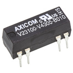 TE Connectivity Plug In Reed Relay, 5V dc Coil, DPST, 200V dc Max, 200Ω