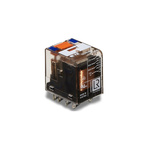TE Connectivity Plug In Power Relay, 12V dc Coil, 10A Switching Current, 3PDT