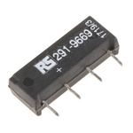 Meder PCB Mount Reed Relay, 5V dc Coil, SPST, 200V dc Max, 1 A Max, 500Ω