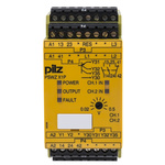 Pilz Single/Dual-Channel Speed/Standstill Monitoring Safety Relay, 24 → 240V ac/dc, 2 Safety Contacts