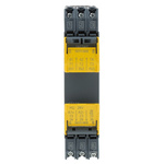 Siemens Single-Channel Emergency Stop Monitoring Safety Relay, 24V ac/dc, 4 Safety Contacts