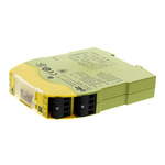 Pilz Dual-Channel Emergency Stop, Light Beam/Curtain, Safety Switch/Interlock Safety Relay, 48 → 240V ac/dc, 2