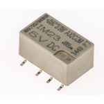 TE Connectivity Surface Mount Signal Relay, 5V dc Coil, 2A Switching Current, DPDT