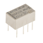 TE Connectivity PCB Mount Signal Relay, 5V dc Coil, 2A Switching Current, DPDT