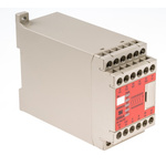 Omron Single/Dual-Channel Emergency Stop Safety Relay, 24V ac/dc, 5 Safety Contacts