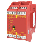 IDEM Dual-Channel Emergency Stop, Safety Switch/Interlock Safety Relay, 24V ac/dc, 7 Safety Contacts