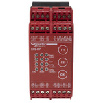Schneider Electric Dual-Channel Emergency Stop, Safety Switch/Interlock Safety Relay, 24V dc, 3 Safety Contacts