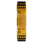 Pilz Dual-Channel Safety Switch Safety Relay, 24V dc, 3 Safety Contacts