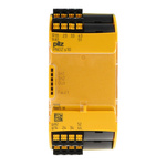 Pilz Dual-Channel Safety Switch Safety Relay, 24V dc, 4 Safety Contacts