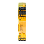 Pilz Dual-Channel Safety Switch Safety Relay, 24V dc, 3 Safety Contacts