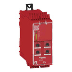 Schneider Electric Single-Channel Emergency Stop Safety Relay, 24V ac/dc, 5 Safety Contacts
