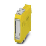 Phoenix Contact Single/Dual-Channel Emergency Stop Safety Relay, 24V, 3 Safety Contacts