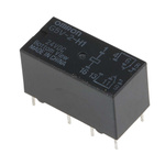 Omron PCB Mount Signal Relay, 24V dc Coil, 1A Switching Current, DPDT