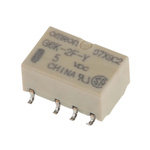 Omron Surface Mount Signal Relay, 5V dc Coil, 1A Switching Current, DPDT