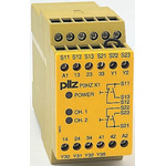 Pilz Dual-Channel Two Hand Control Safety Relay, 115V ac, 3 Safety Contacts