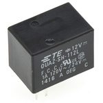 TE Connectivity PCB Mount Signal Relay, 12V dc Coil, 2A Switching Current, DPDT