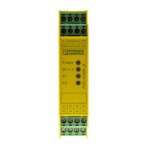 Phoenix Contact Dual-Channel Emergency Stop, Safety Switch/Interlock Safety Relay, 24V ac/dc, 3 Safety Contacts