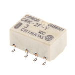 Omron Surface Mount Signal Relay, 3V dc Coil, 1A Switching Current, DPDT