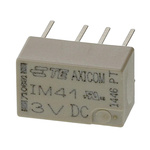TE Connectivity PCB Mount Latching Signal Relay, 3V dc Coil, 2A Switching Current, DPDT
