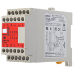 Omron Dual-Channel Two Hand Control Safety Relay, 24V ac/dc, 3 Safety Contacts