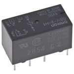Omron PCB Mount Signal Relay, 5V dc Coil, 1A Switching Current, DPDT