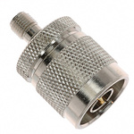 Straight 50Ω Coaxial Adapter SMA Socket to N Plug