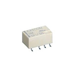 TE Connectivity Surface Mount Signal Relay, 5V dc Coil, 2A Switching Current, DPDT